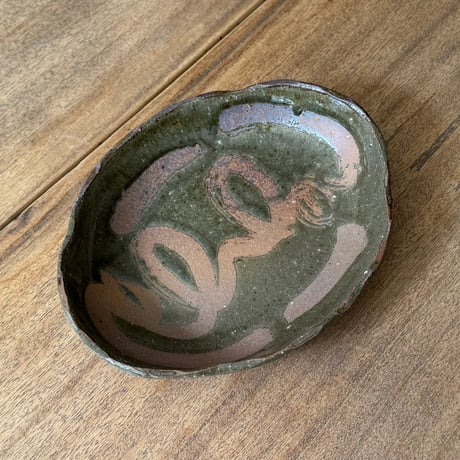 田部井勇太　タタラ皿 3B（約24×19cm)