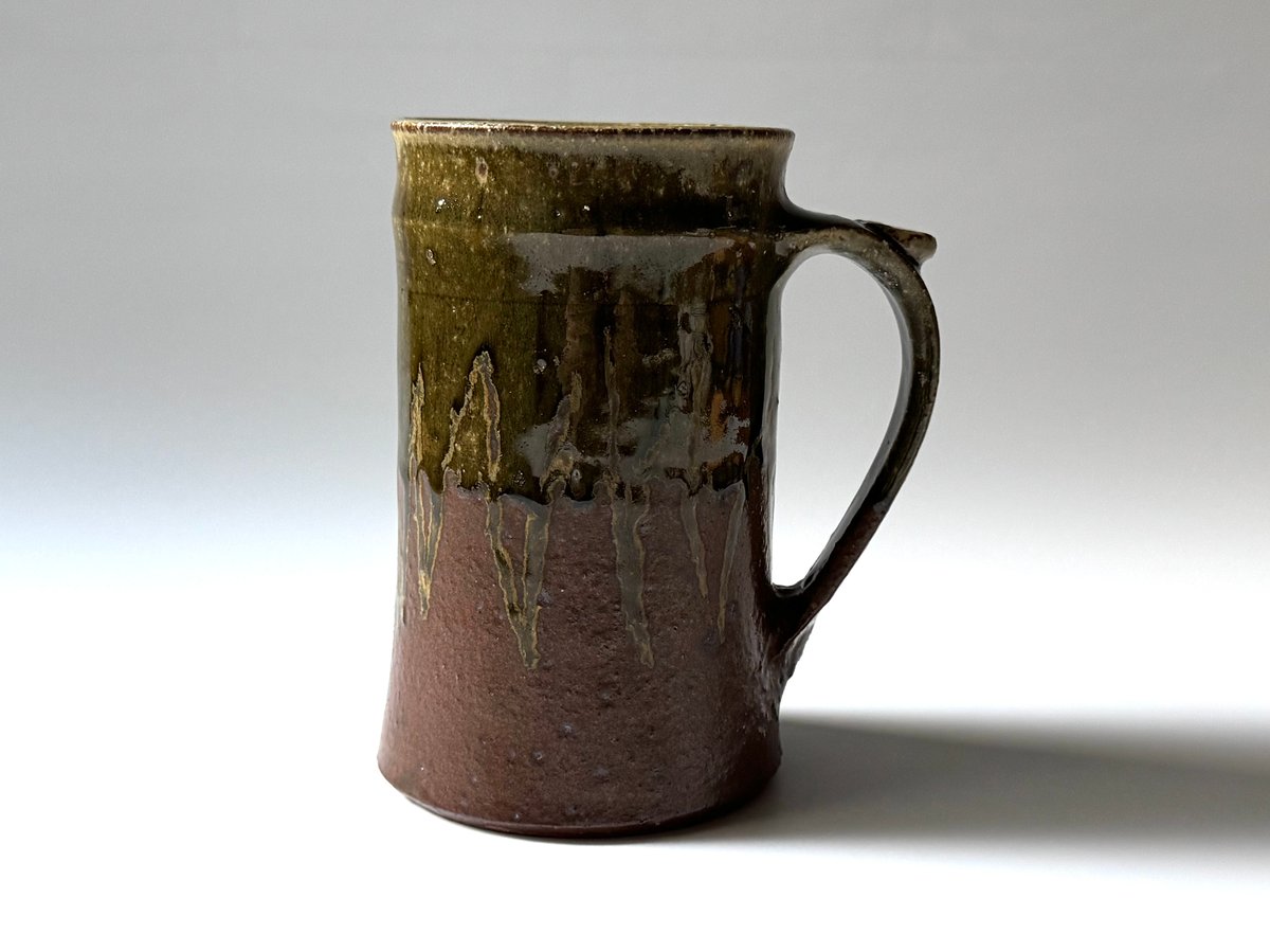 三名窯　松形恭知 三名窯 松形恭知 灰釉抜文ビアマグ C | kogeiseikatsu.shop