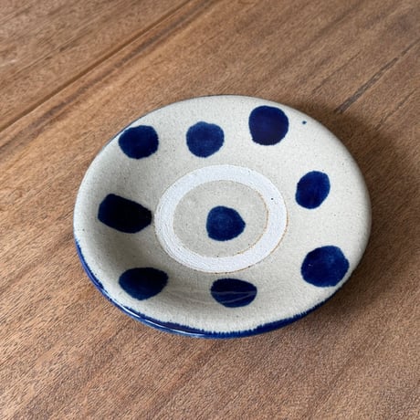北窯 松田共司工房　6寸皿 キ6B（直径約18.5cm)