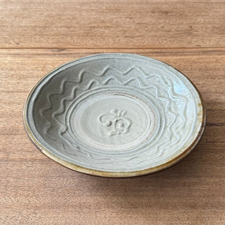 田村窯　7寸皿 タ7C (直径約22cm)