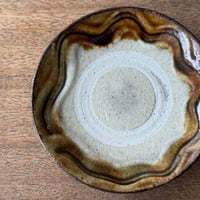 北窯 松田共司工房　4寸皿 キ4F（直径約12cm)