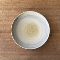 杉山悠　切立皿 2D (直径約18cm)