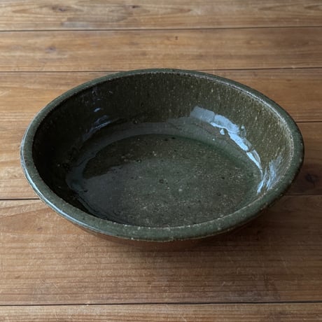 三名窯 松形恭知　楕円鉢 9A （約22.5×20.5m）