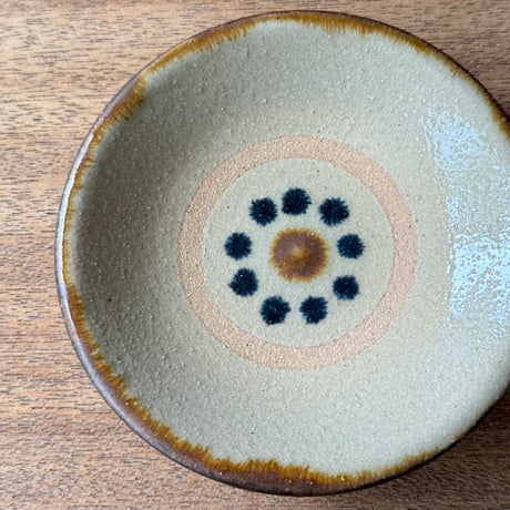 田村窯　4寸皿 タ4A (直径約13cm)