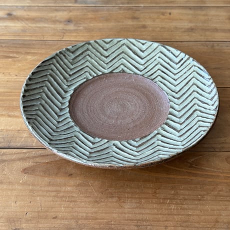 工房コキュ　７寸平皿 (直径約22cm) イ