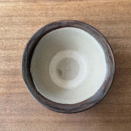 北窯 宮城工房　6寸ワンブー  ミ6ワH（直径約18cm)