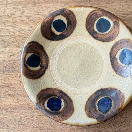 田村窯　4寸皿 タ4J(直径約13cm)