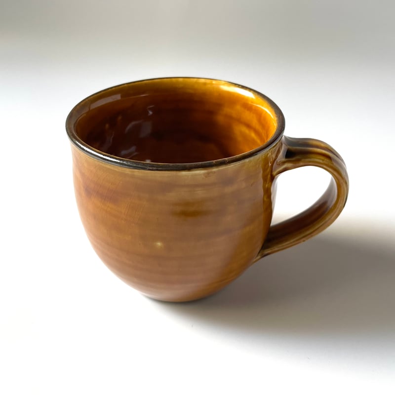 小鹿田焼 坂本浩二窯 坂本拓磨 マグカップ 飴 D | kogeiseikatsu.shop