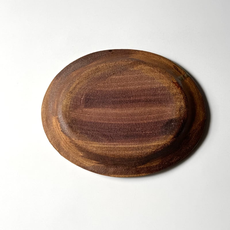 柳瀬俊一郎 縁波オーバル皿 フェザー C (約19×15cm