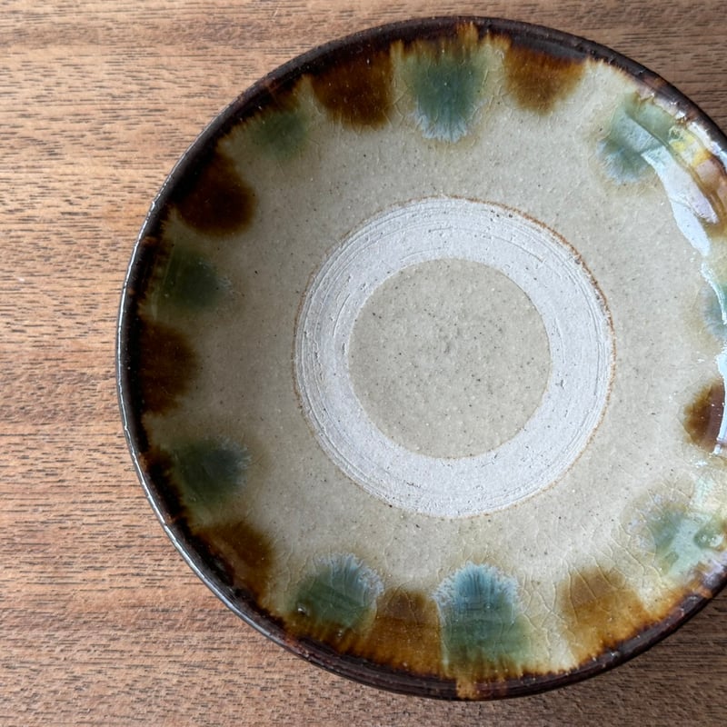 北窯 松田共司工房 4寸皿 キ4E（直径約12cm) | kogeiseikatsu.shop