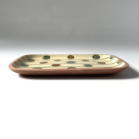 一翠窯　角皿 小  H
