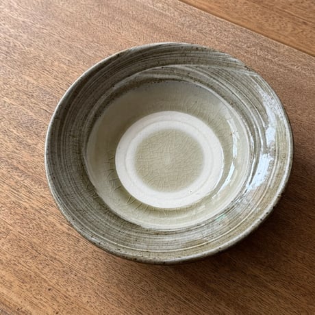 キマノ陶器　7寸皿 キ5D（直径約21cm)