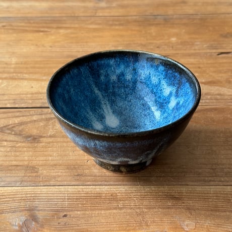 村澤陶苑　藁灰釉飯碗 A