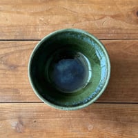 村澤陶苑　青銅釉飯碗 D