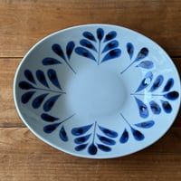 陶房遊　カレー鉢 18B（約22×18cm)