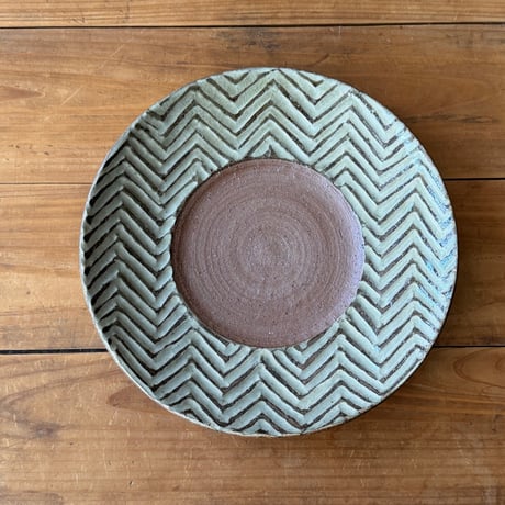 工房コキュ　７寸平皿 (直径約22cm) イ
