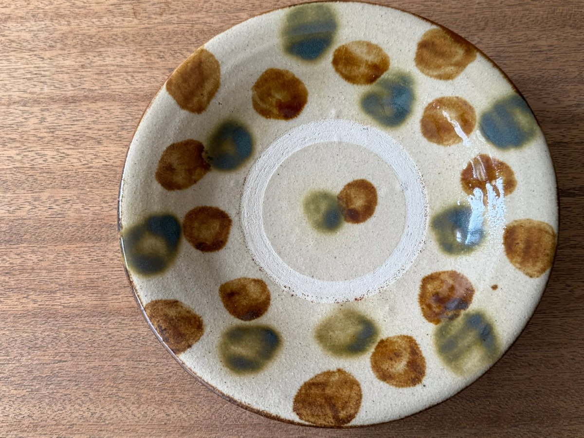 北窯 松田共司工房 7寸皿 キ7D（直径約22cm) | kogeiseikatsu.shop
