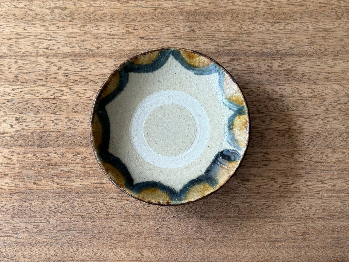 北窯 松田共司工房 4.5寸皿 キ4.5F（直径約14cm) | kogeiseikatsu.