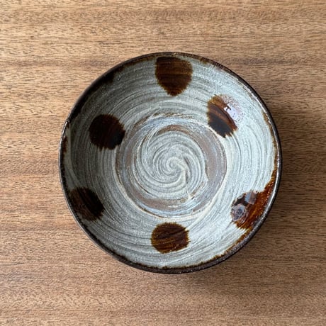 北窯 松田共司工房　5寸皿 キ5F（直径約15.5cm)