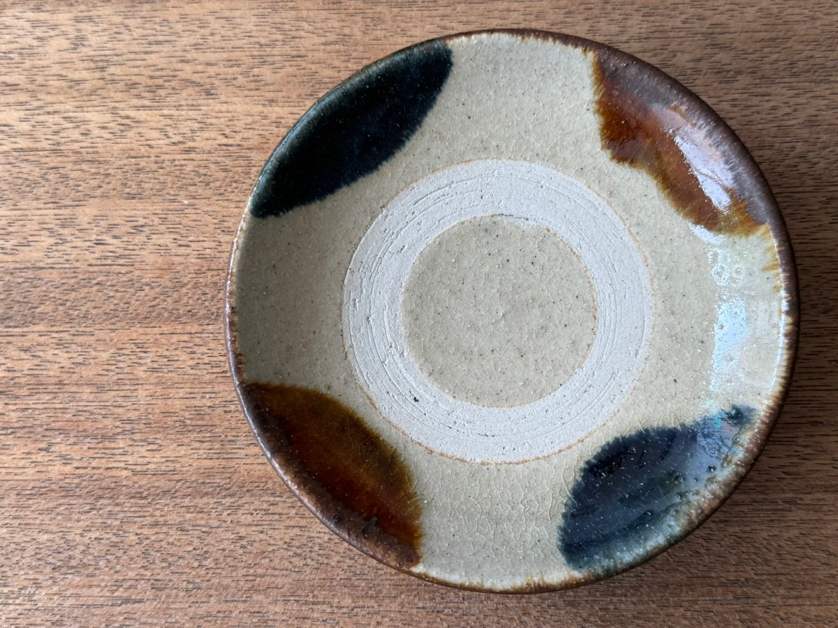 北窯 松田共司工房 4寸皿 キ4D（直径約12cm) | kogeiseikatsu.shop