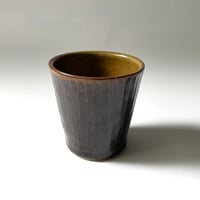 笠原良子　飴釉カップしのぎ C