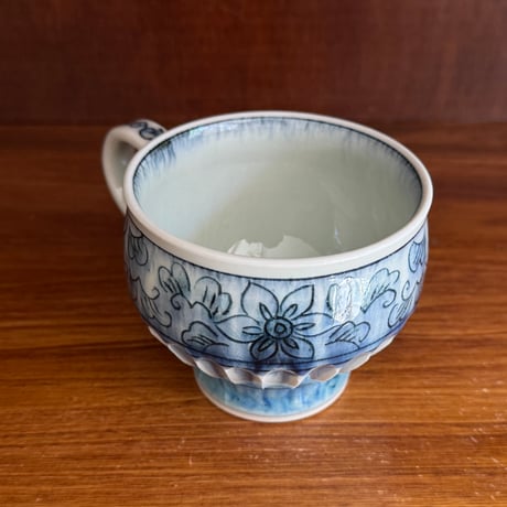 陶彩窯　マグカップ 安南染付  と4A