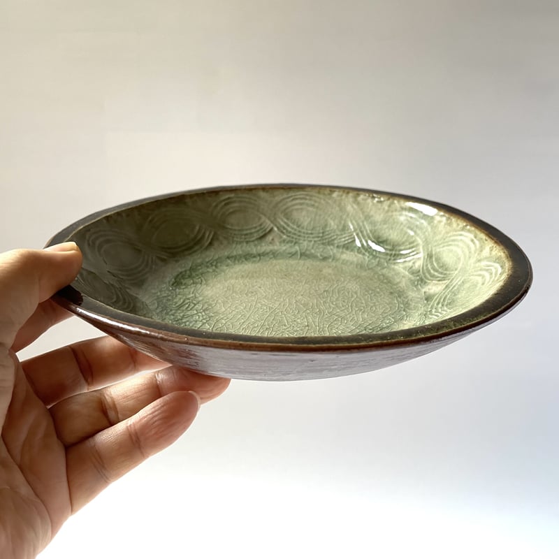 中嶋窯 6.5寸灰釉押紋鉢 B | kogeiseikatsu.shop 中嶋窯 6.5寸灰釉押紋鉢 B | kogeiseikatsu.shop