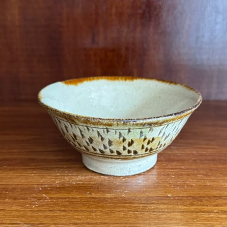 北窯 松田共司工房　3.5寸マカイ 蛇の目なし キ3.5G（直径約11cm)
