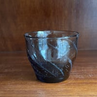 ヨシロ工房　泡グラス アッシュブルー YS7A