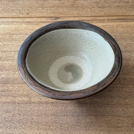 北窯 宮城工房　6寸ワンブー  ミ6ワI（直径約18cm)