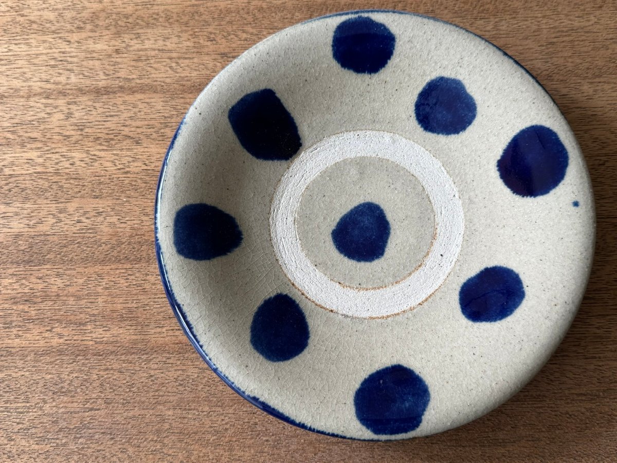北窯 松田共司工房 6寸皿 キ6B（直径約18.5cm) | kogeiseikatsu.shop