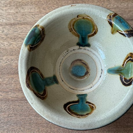 北窯 宮城工房　5寸ワンブー  ミ5ワG（直径約16cm)