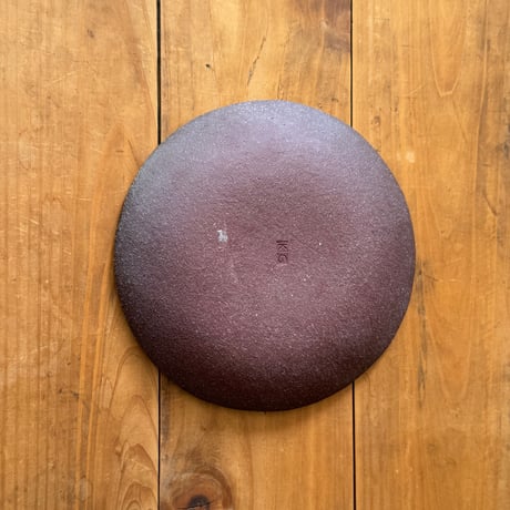 紀窯　中川紀夫　丸皿 (直径約16.5cm)  A