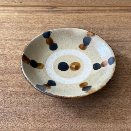 北窯 松田共司工房　5寸皿 キ5C（直径約16cm)