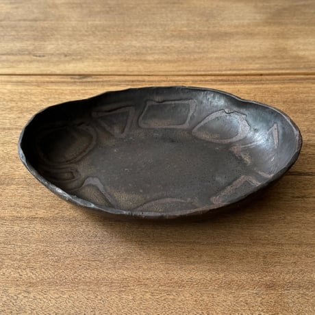 田部井勇太　タタラ皿 3くA（約24×19cm)