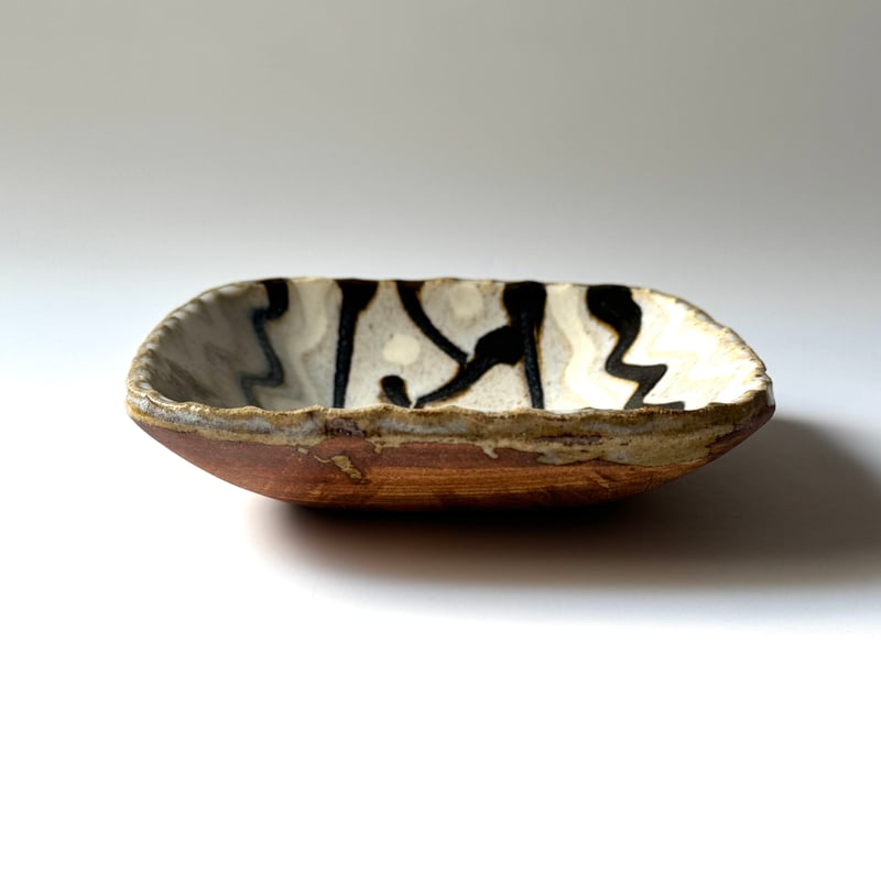 柳瀬俊一郎 四方皿 B (約14×14cm) | kogeiseikatsu.shop