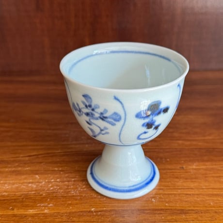 砥部焼 中田窯　馬上杯 N41バA