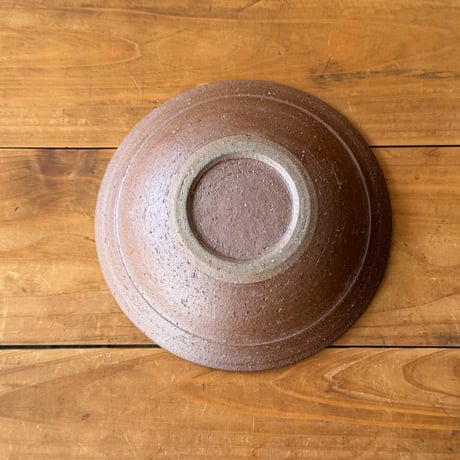 工房コキュ　５寸皿 (直径約15.5cm) 象嵌 A