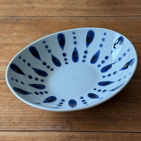 陶房遊　カレー鉢 20A（約22×18cm)