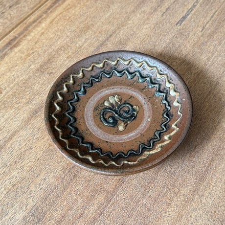 田村窯　5寸皿 タ5F(直径約15.5cm)