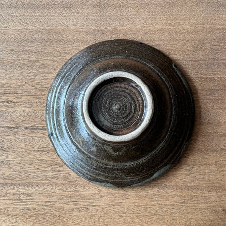キマノ陶器　6寸皿 キ4A（直径約18cm)