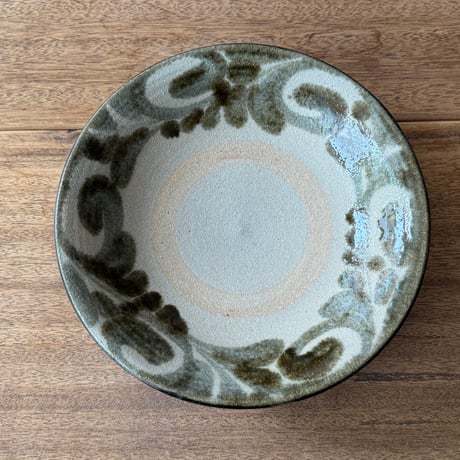 榮一工房　8寸皿  エ8A（直径約25cm）