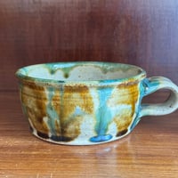 キマノ陶器　スープマグ(大)  キ42E