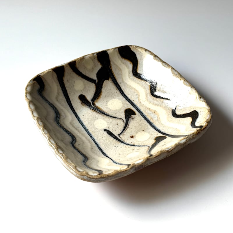 重量感　四方皿　備前焼 藤原 雄 作 「備前四方皿」 ～備前焼専門卸小売店 川口陶楽苑～