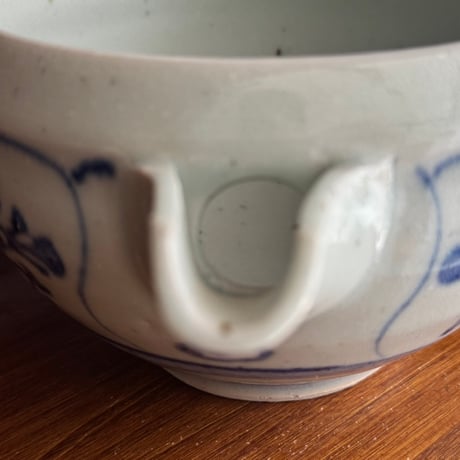 砥部焼 中田窯　片口鉢 N41カ （直径約14cm）