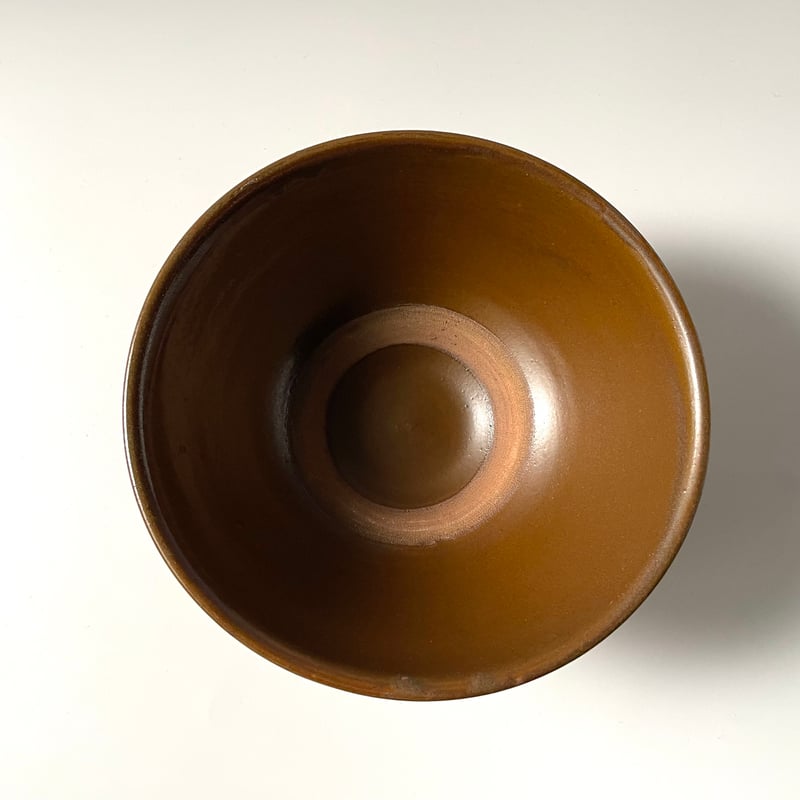 小鹿田焼 坂本浩二窯 坂本拓磨 6寸丼 イッチン飴 C | kogeiseikatsu.shop