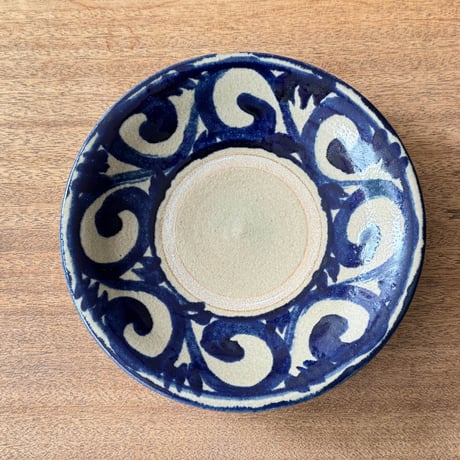 田村窯　7寸皿 タ7E (直径約22cm)