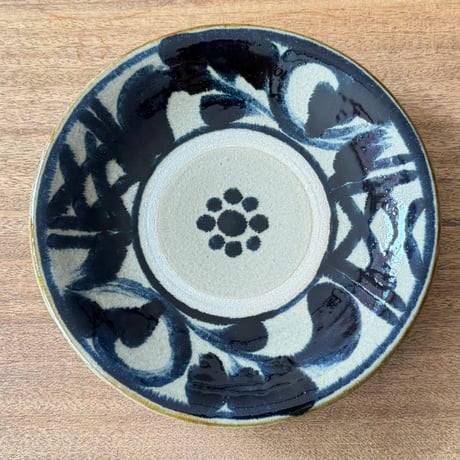 田村窯　8寸皿 タ8B (直径約25cm)