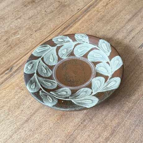 田村窯　6寸皿 タ6D(直径約18.5cm)