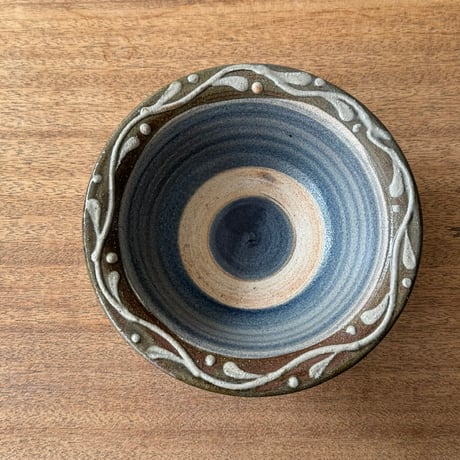 北窯 宮城工房　6寸ワンブー  ミ6ワE（直径約18cm)